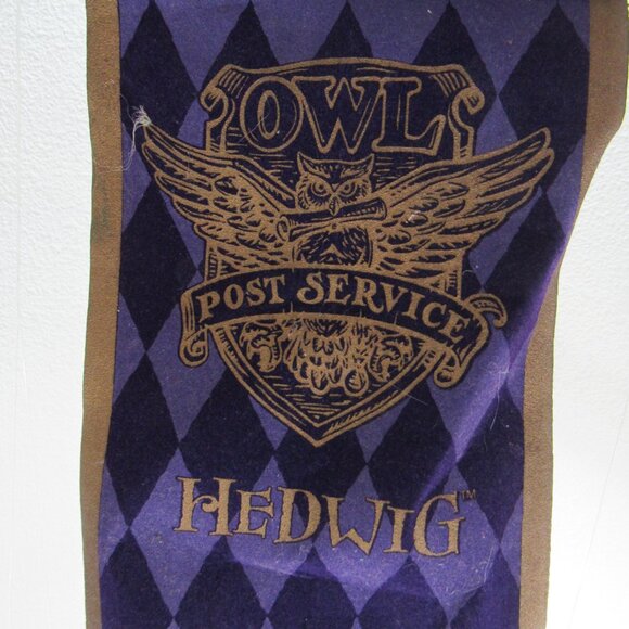 Harry Potter Plush Hedwig Flying Hook Hanging Owl Post Service Warner Bros - Picture 4 of 9